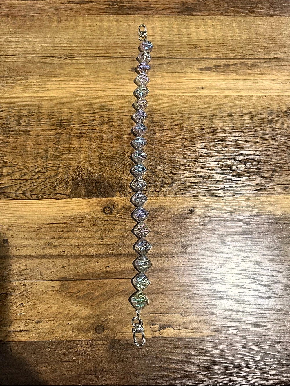 Iridescent Sea Shell Bag Chain